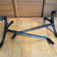 Pair of Fireplace Chenets Cast Iron Pointed 19th Century Vintage