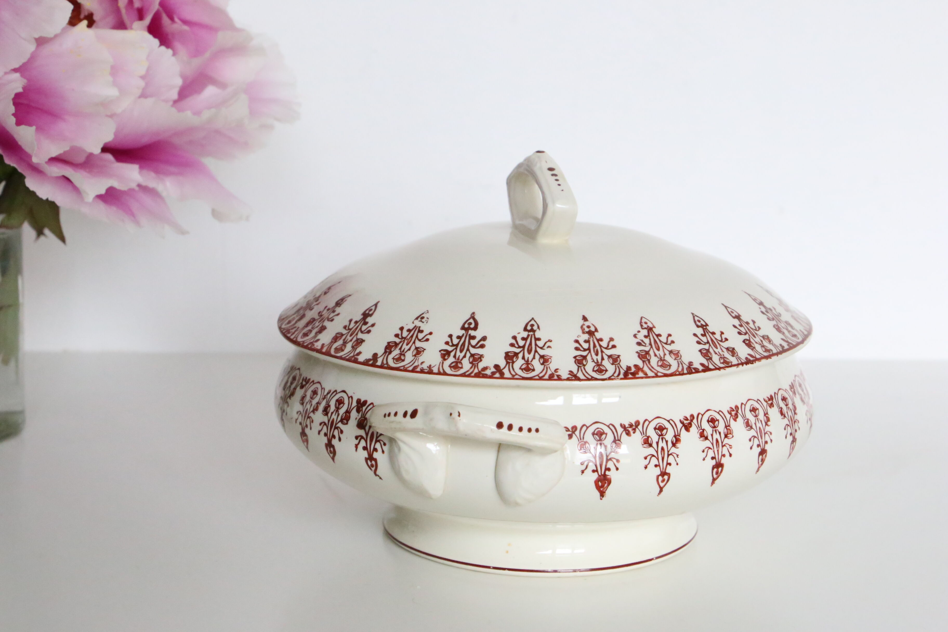 Pretty Red Iron Earth soup