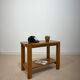 Console en orme massif