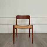 Set 4 chairs by Niels Otto Møller 1960