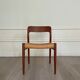 Set 4 chairs by Niels Otto Møller 1960