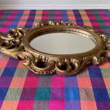 Golden rockery mirror