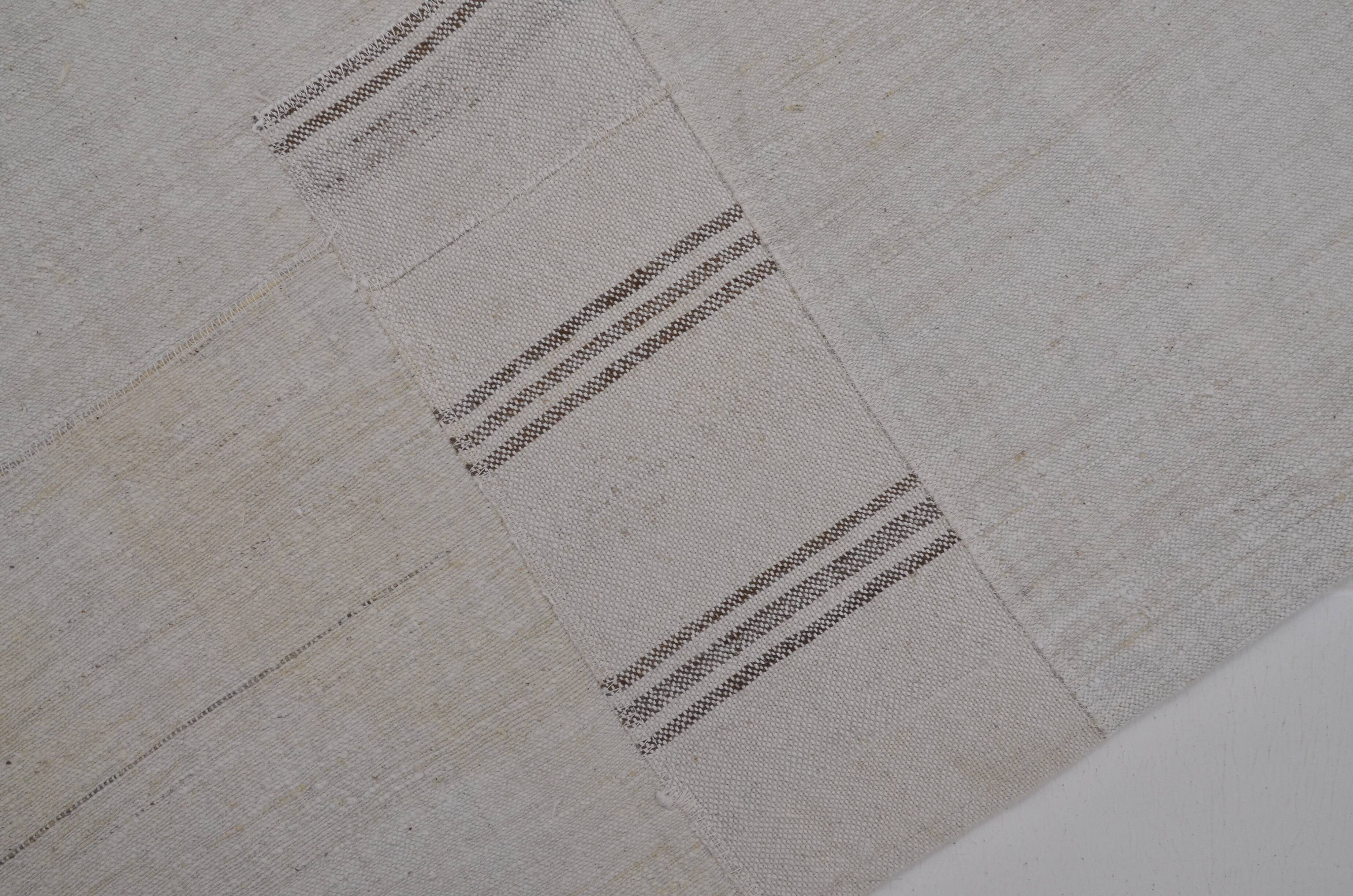 Vintage Handmade Hemp Runner sku 3918