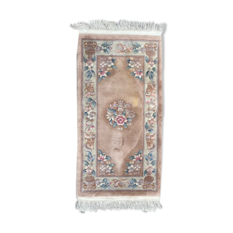 Tapis vintage chinois pekin 70x140 cm