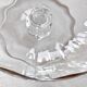 large fruit bowl on a pedestal in Sèvres crystal from the 1950s