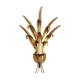 Applies "wheat sheaf" gold metal