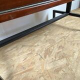 Vintage 50s tilting door storage bar cabinet