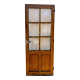 Porte à 6 carreaux