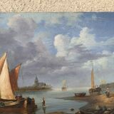 Beautiful painting Marine E. Guilleux