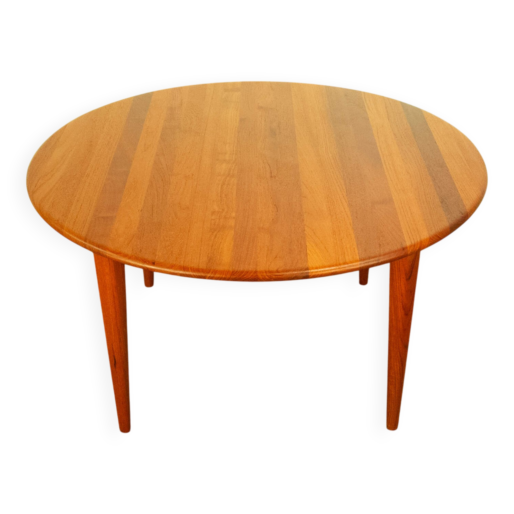 Coffee table, solid teak, vintage from the 60s