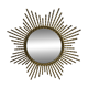 Wrought iron sun mirror