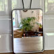 Small barber's mirror