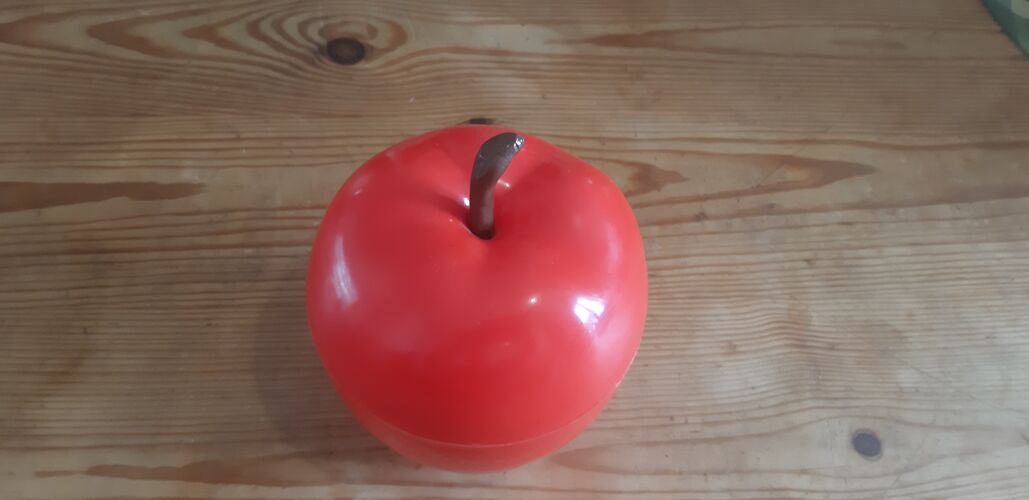Sceau à glacons vintage pomme