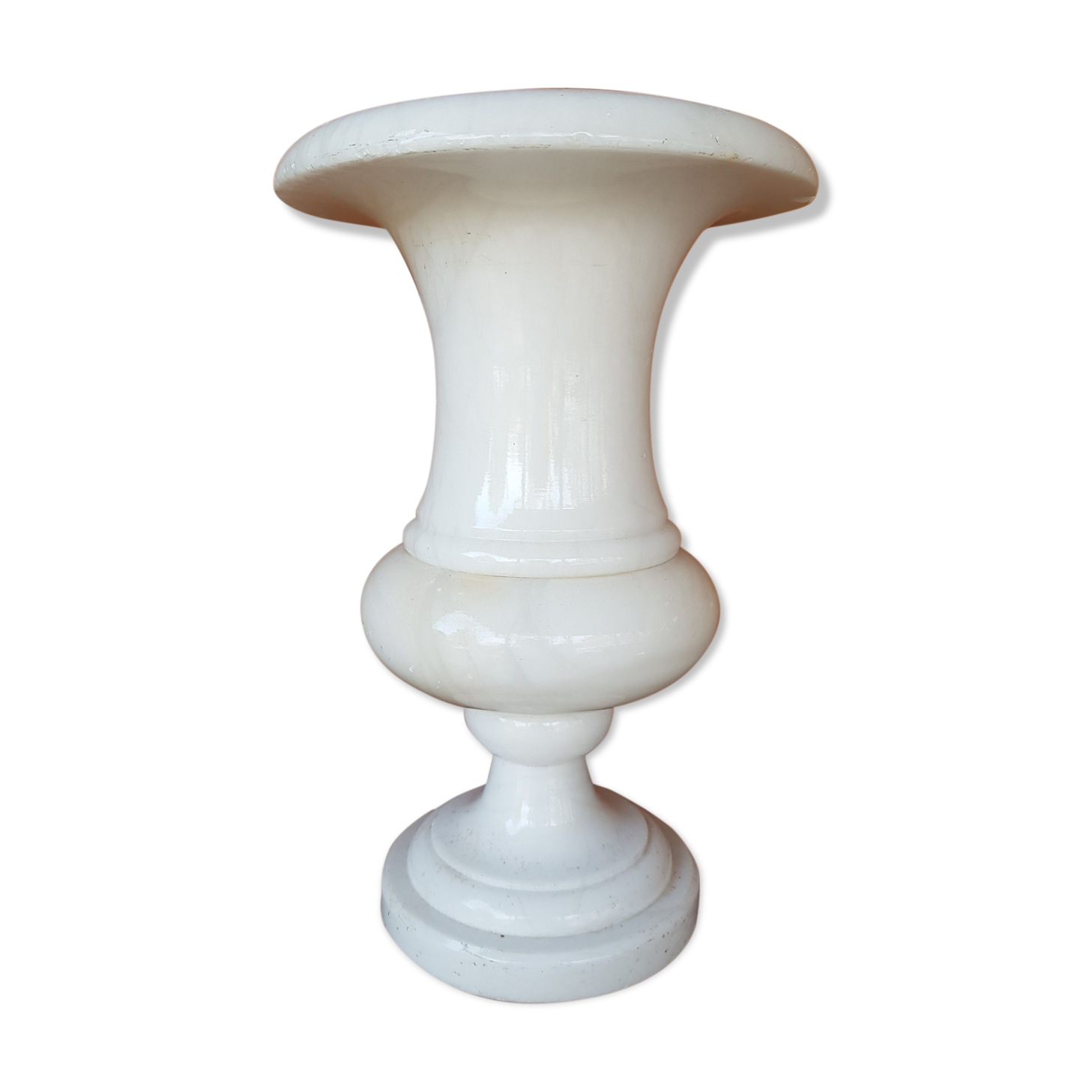 Medici vase in white marble