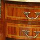 Pair of Bedside Tables / Salon in Marquetry Transition Style Louis XV/Louis XVI
