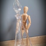 Pyramid crystal decanter