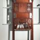 Vintage wardrobe coat rack