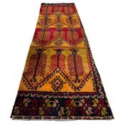 Vintage turkish rug runner, 320 x 90 cm