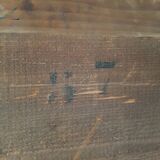 Black mirror Louis Philippe style, 104x79 cm