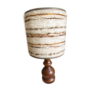 Lampe à poser en bois