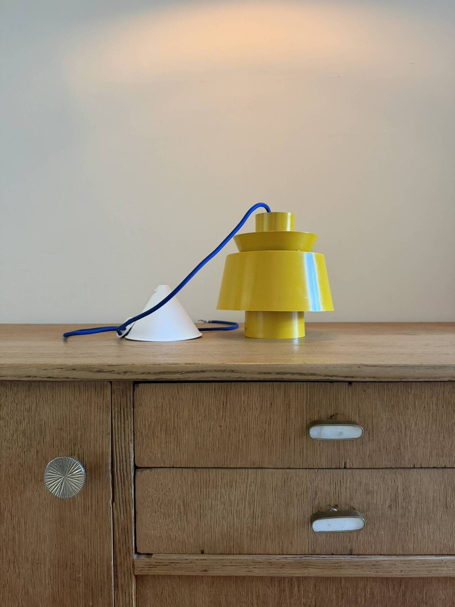 Vintage Nordisk Solar Tivoli pendant - Jorn Utzon - Danish design lamp