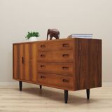 Commode en palissandre, design danois, années 1970, designer : Carlo Jensen, production :