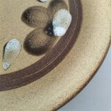 6 dessert plates in stoneware Atelier d’Art Lorraine Sarreguemines