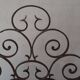 Wrought iron chimney grid