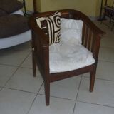Colonial rosewood armchair early twentieth