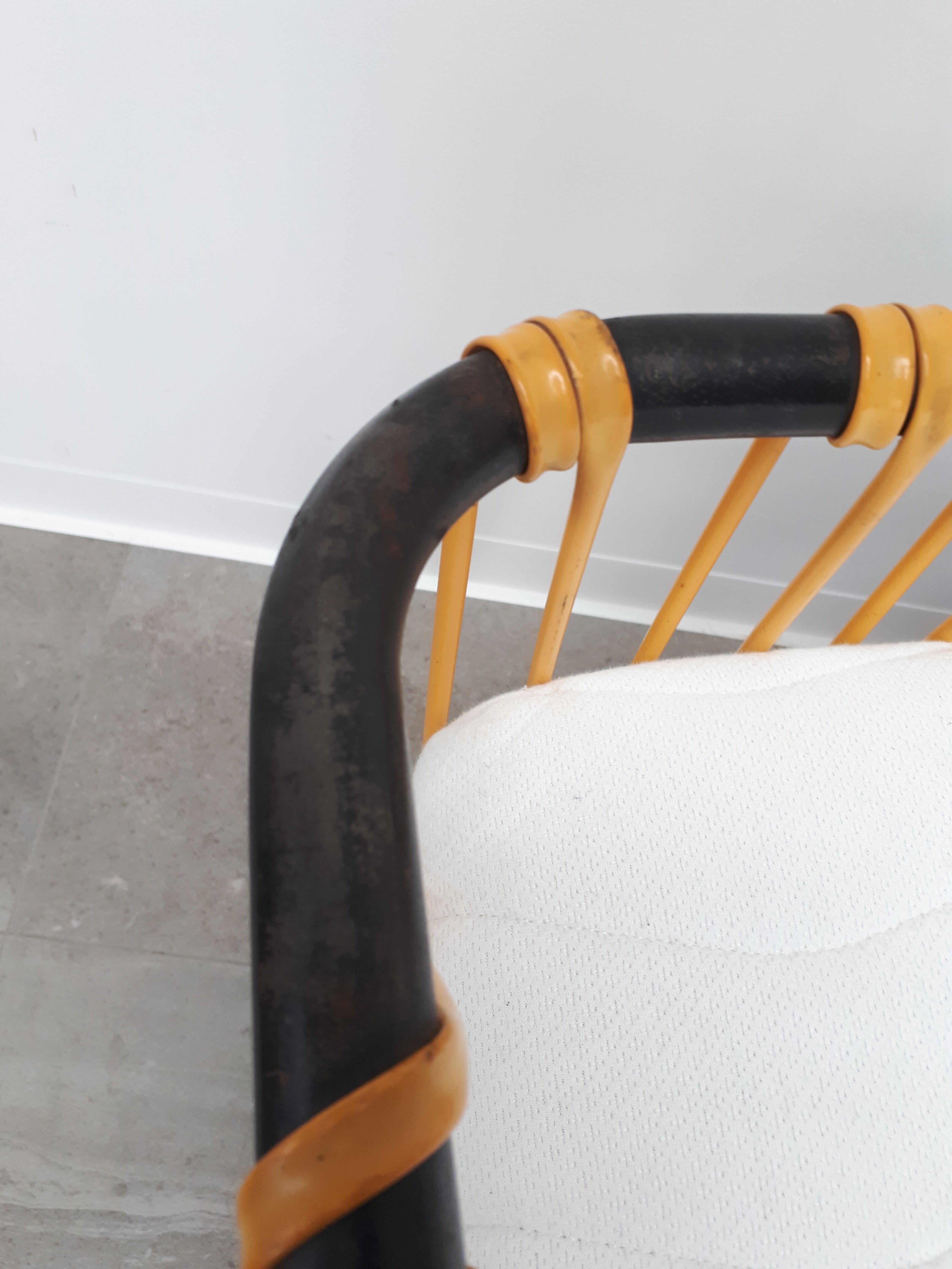 Seat bed from the 1950