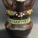 Glazed terracotta pitcher from Savoie, early 20th century