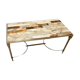 Coffee Table Hollywood Regency Italian Marble