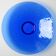Mid-Century Murano Glass Plate: Cobalt Blue Guido Ferro Centerpiece