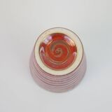Gobelet en céramique émaillée orange