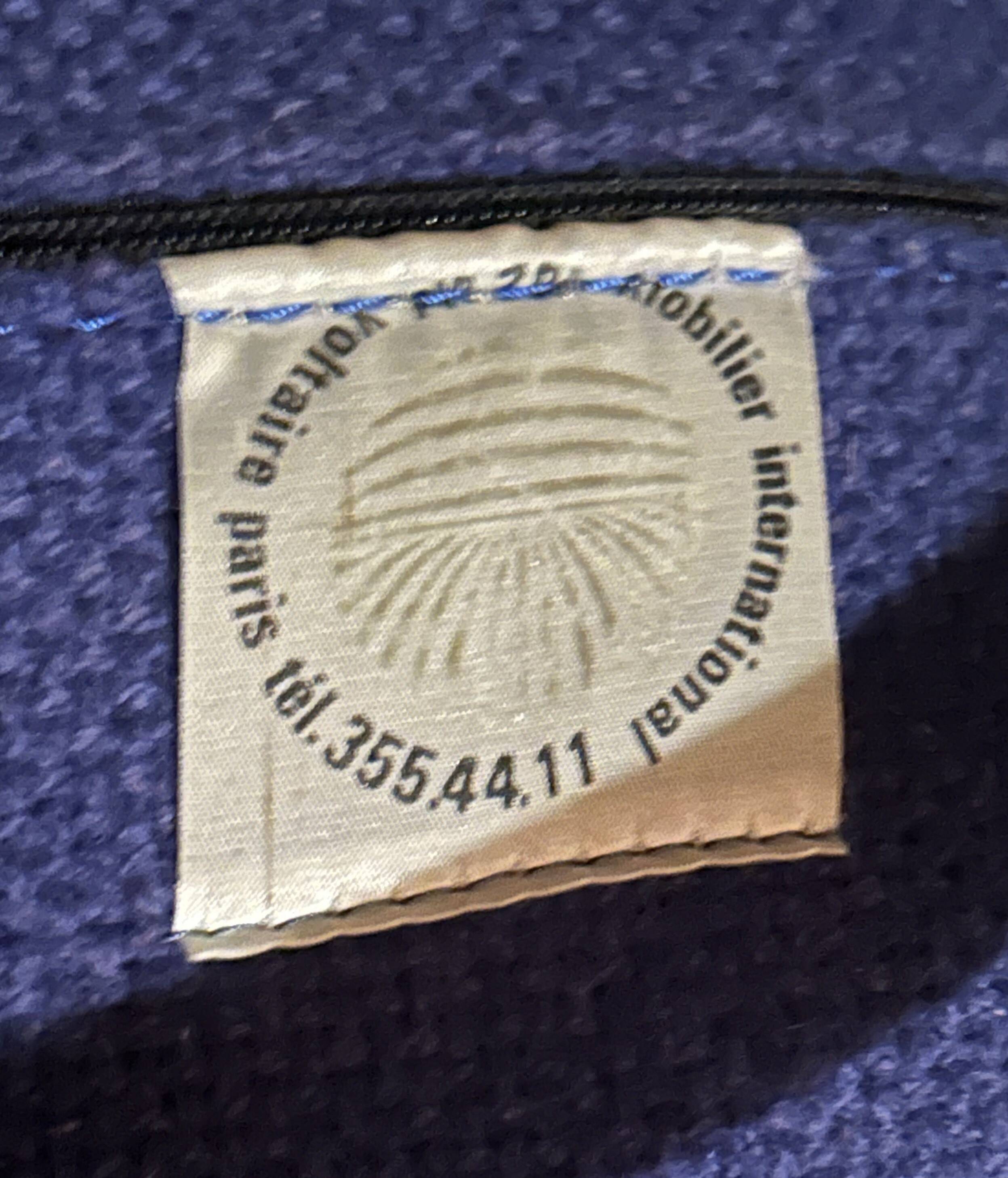 Pair of "delta" model armchairs by Jean-Louis Berthet