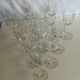 Saint Louis crystal stemmed glasses
