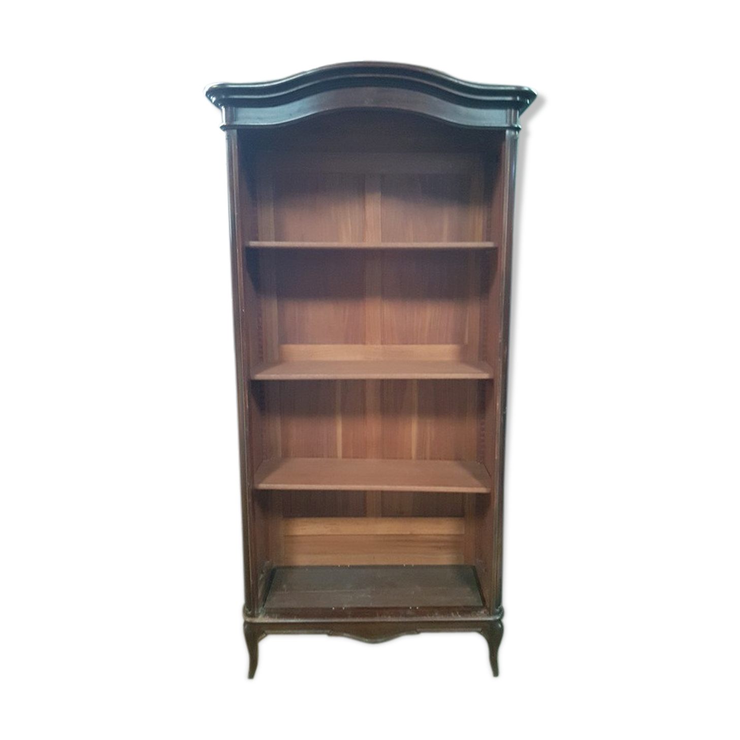 Armoire bibliotheque acajou