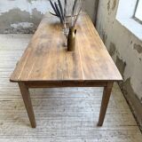 50s pine and oak farmhouse table 2.5m