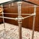 Eichholtz Regency Sidetable table pewter glas