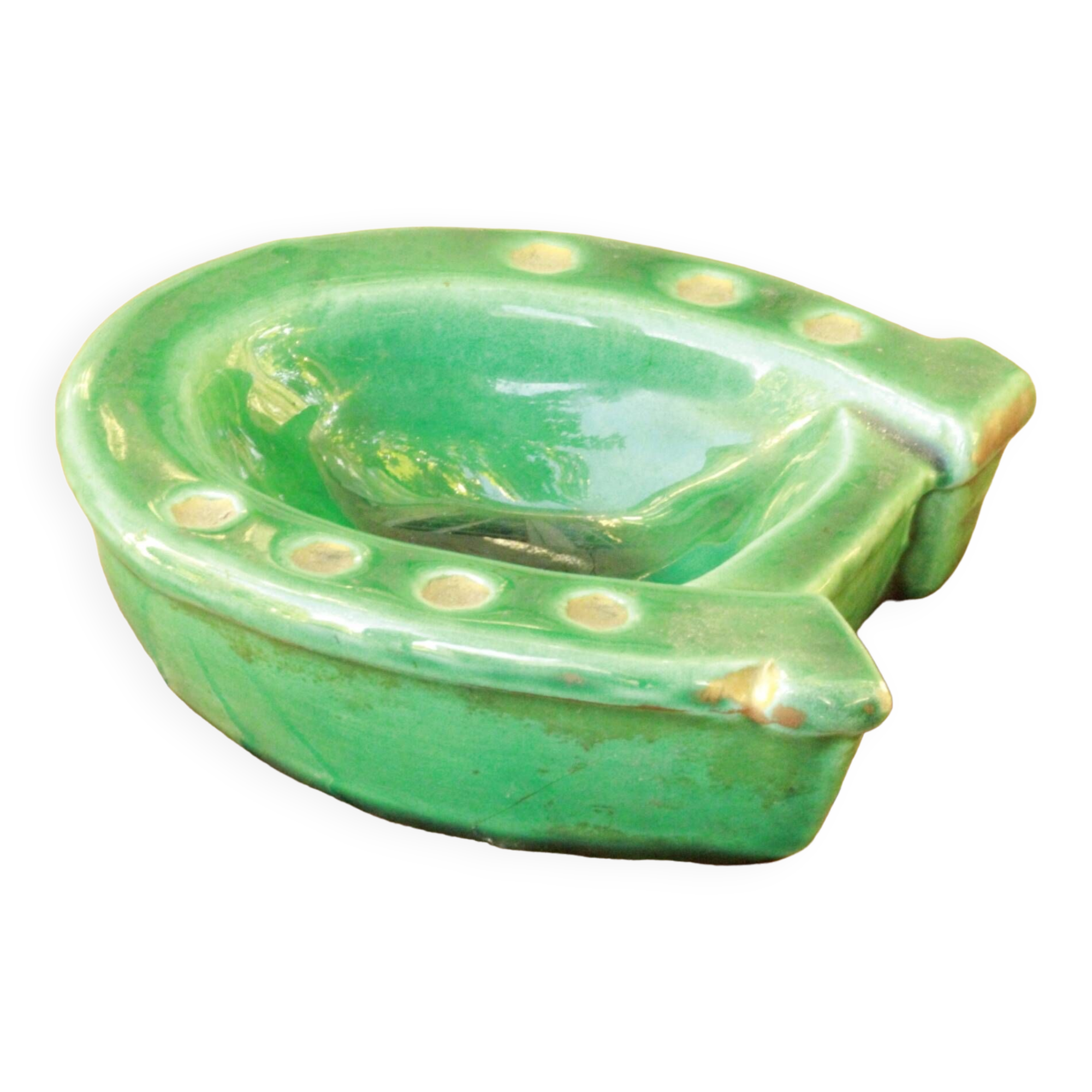 Old ceramic ashtray from Vallauris