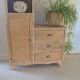 Handcrafted asymmetrical wooden furniture
