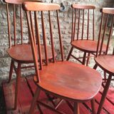 Set of 4 vintage 1960's scandinavian