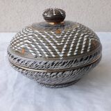 Stoneware candy box
