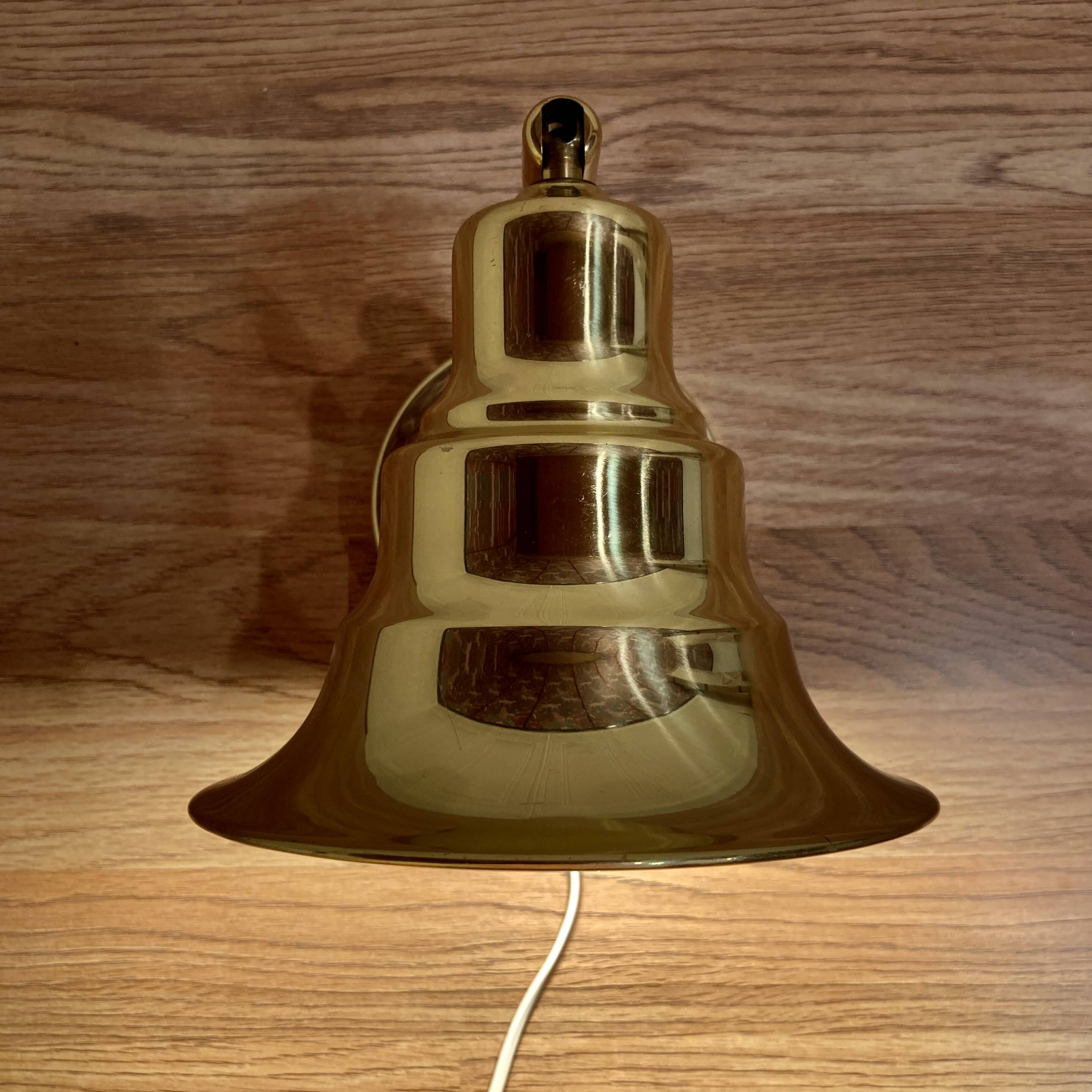 Pair of modular wall lights Scandinavian design 1960.