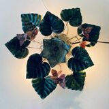 Italian flower ceiling light