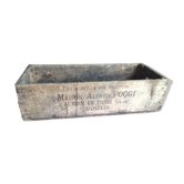 Wooden old case en primeur with handle