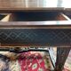Middle table, to write in blackened and gilded wood, Napoleon III period