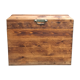 Coffre malle en bois