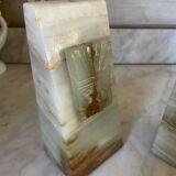 pair of Art Deco onyx bookends
