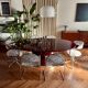 Vintage dining table by Jean-Claude Mahey for Roche Bobois – 1970s